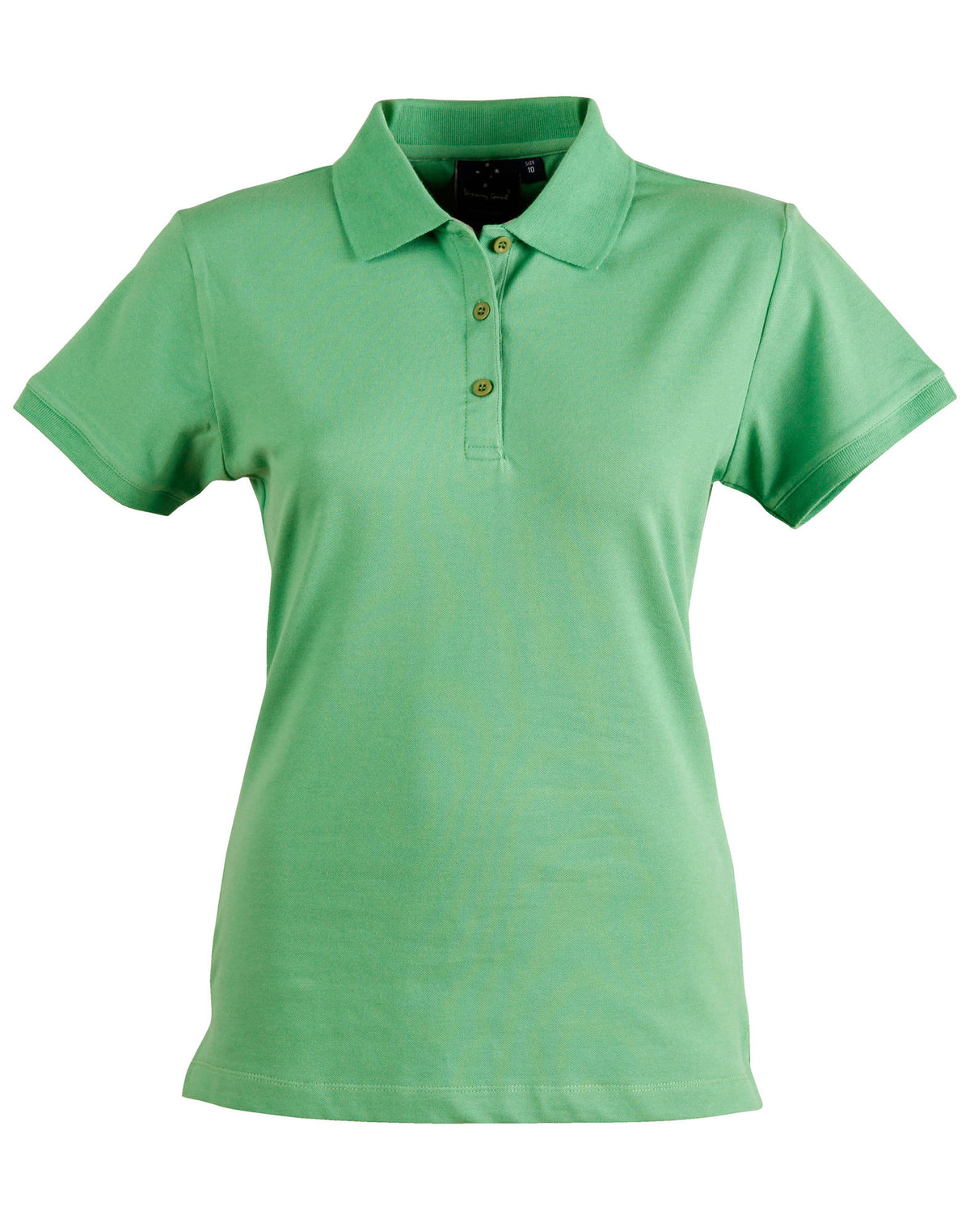 Ladies Cotton Stretch Polo - PS56 - Green Tea