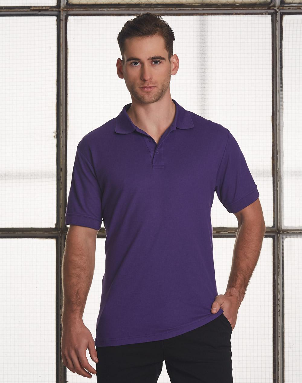 Winning Spirit Men's Truedry Pique Polo PS63