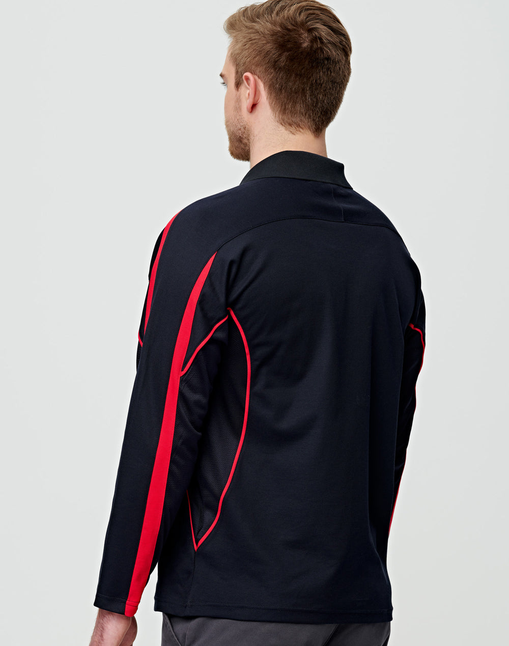 Men's TrueDry Long Sleeve Polo - PS69 - Winning Spirit