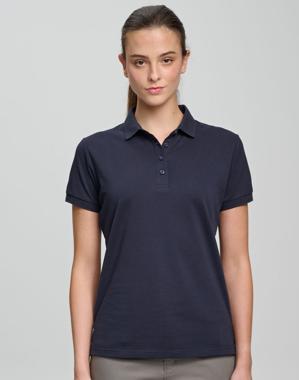 Ladies Ultrafine Cotton Pique Polo - PS72 - Winning Spirit