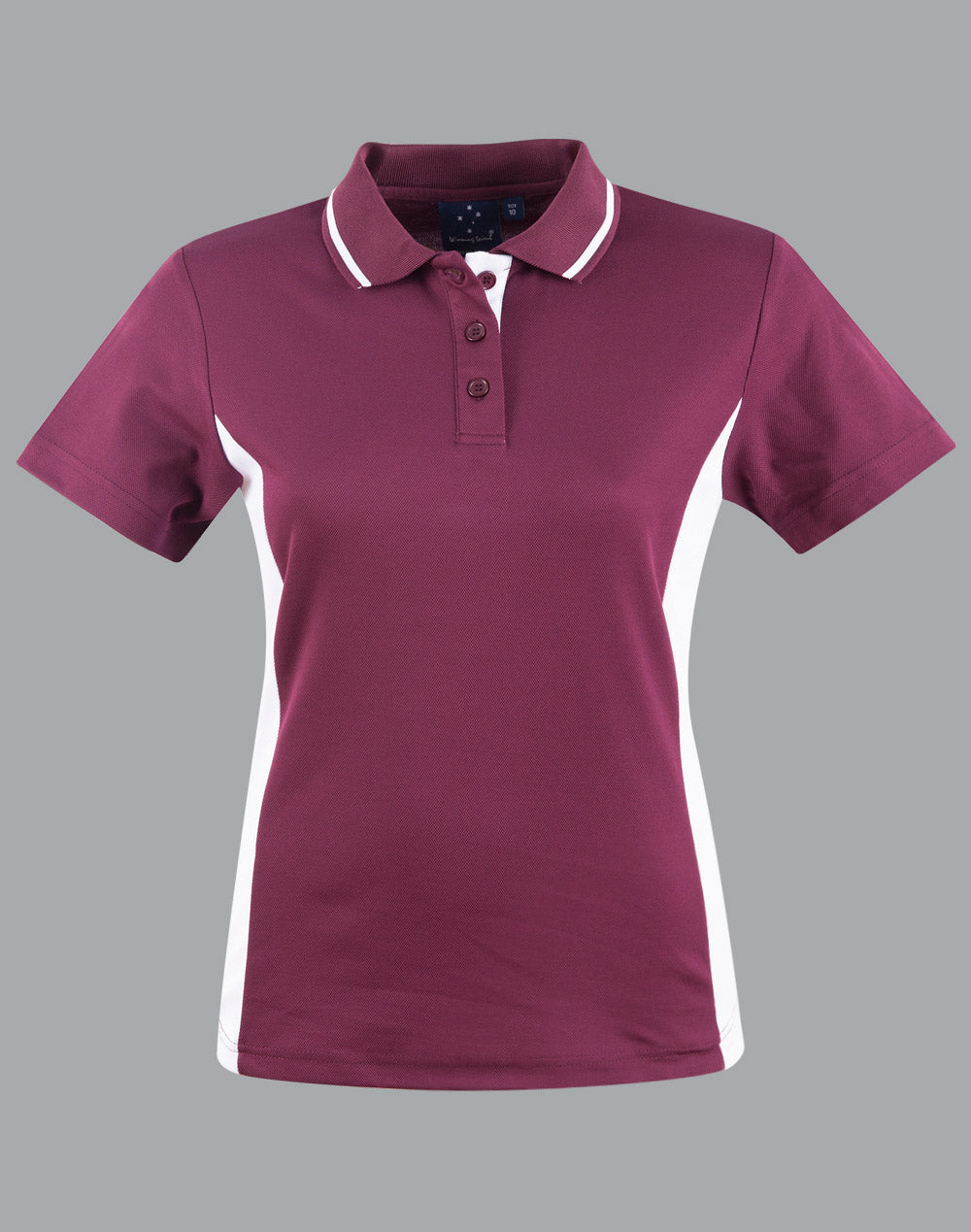 Maroon.White