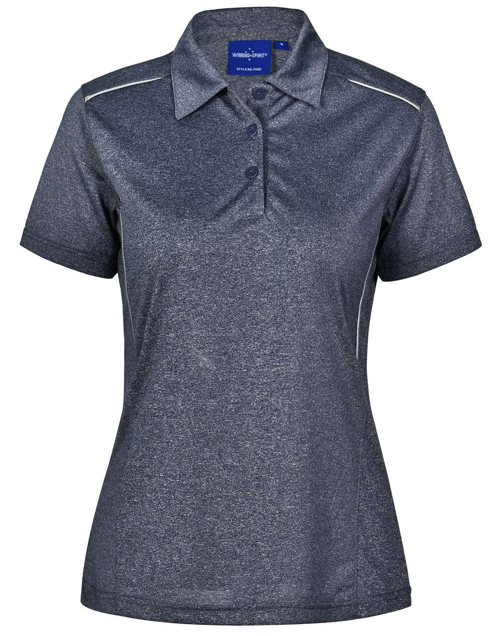 Ladies' Ultra Dry Cationic Short Sleeve Polo - PS86 - Navy