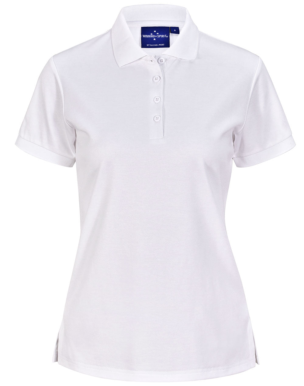 Ladies' Sustainable Poly/Cotton Corporate S/S Polo - PS92 - White