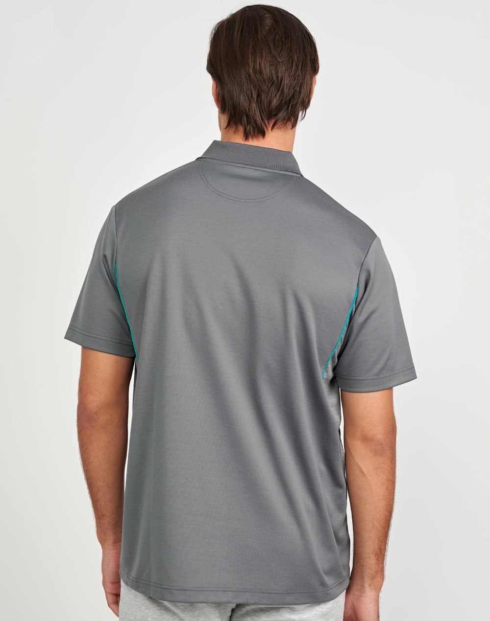 Men's Sustainable Poly/Cotton Contrast S/S Polo - PS93 - Winning Spirit