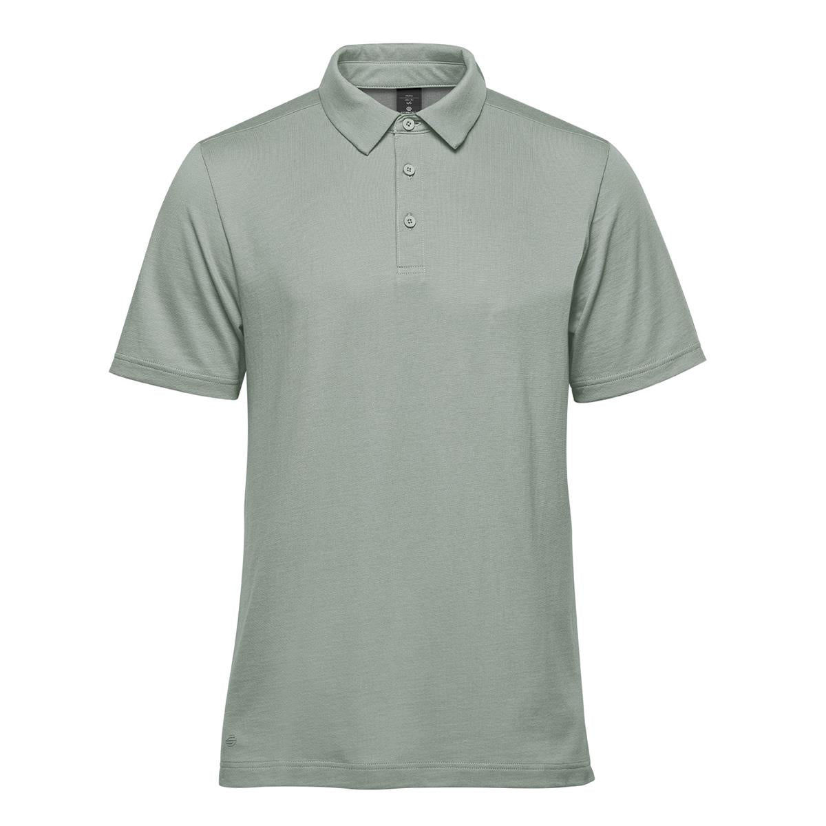 Men's Nevada Micro Pique Polo - Storm Grey - Front