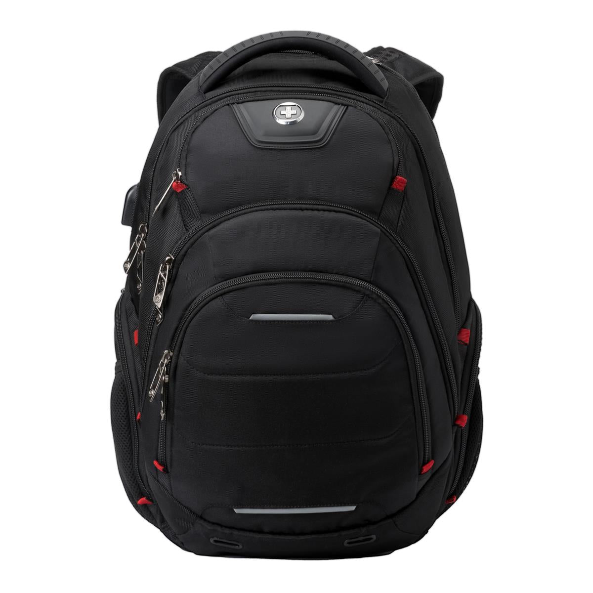 Swissdigital Neptune Backpack - Black - Front