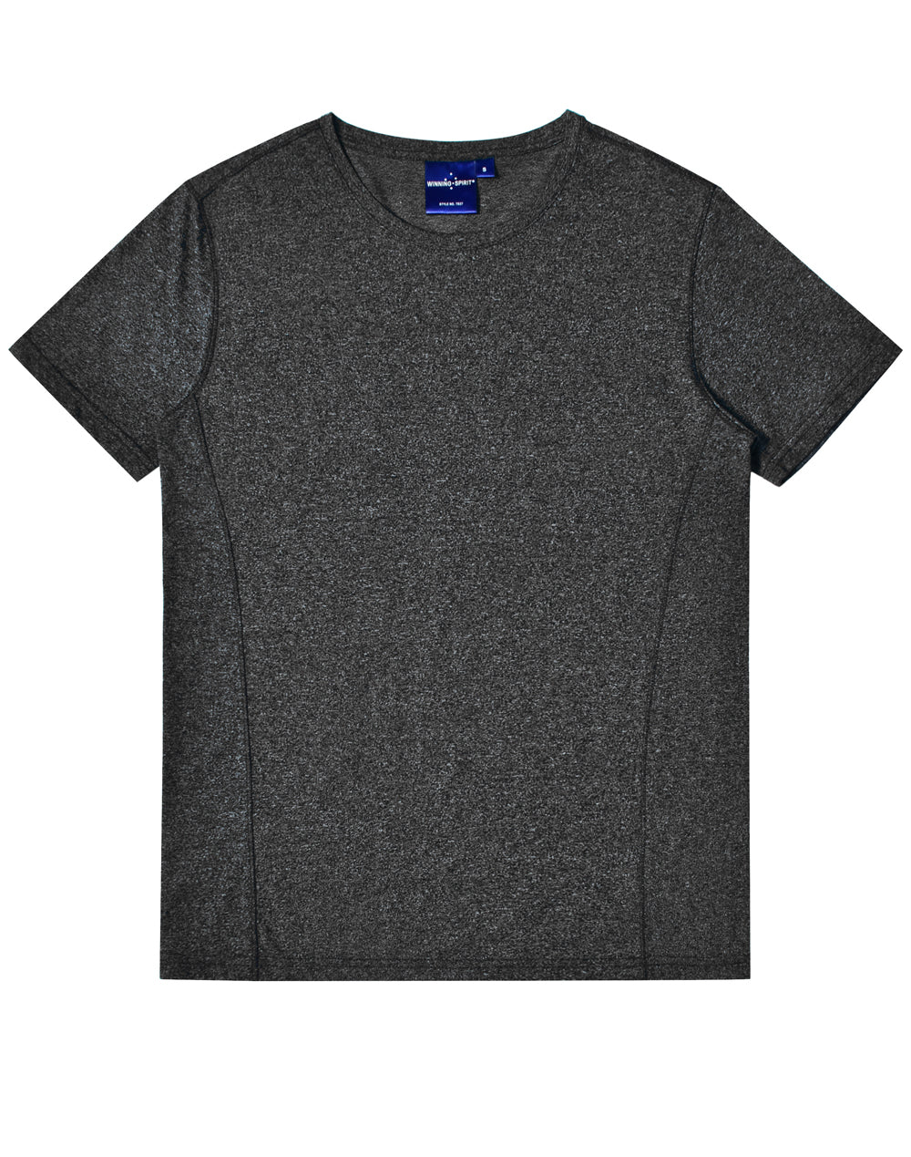 Men's Cool Heather S/S Tee - TS27 - Black