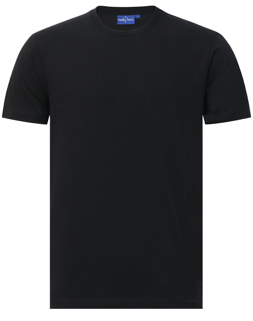 Men's Premium Cotton Face S/S Tee Shirt - TS43 - Black