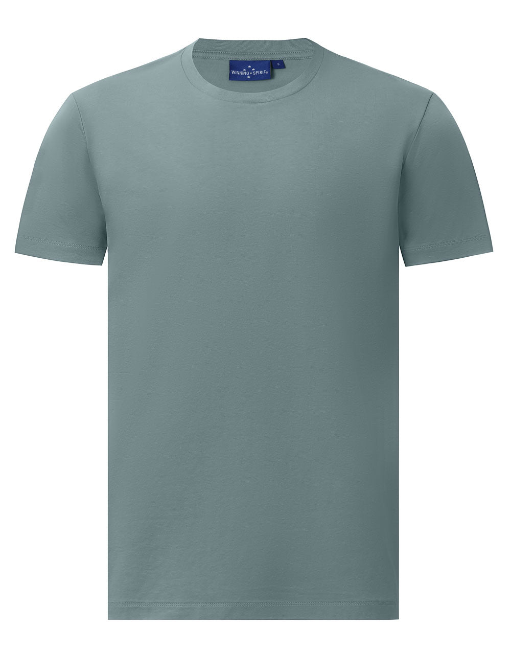 Men's Premium Cotton Face S/S Tee Shirt - TS43 - Pastel Blue