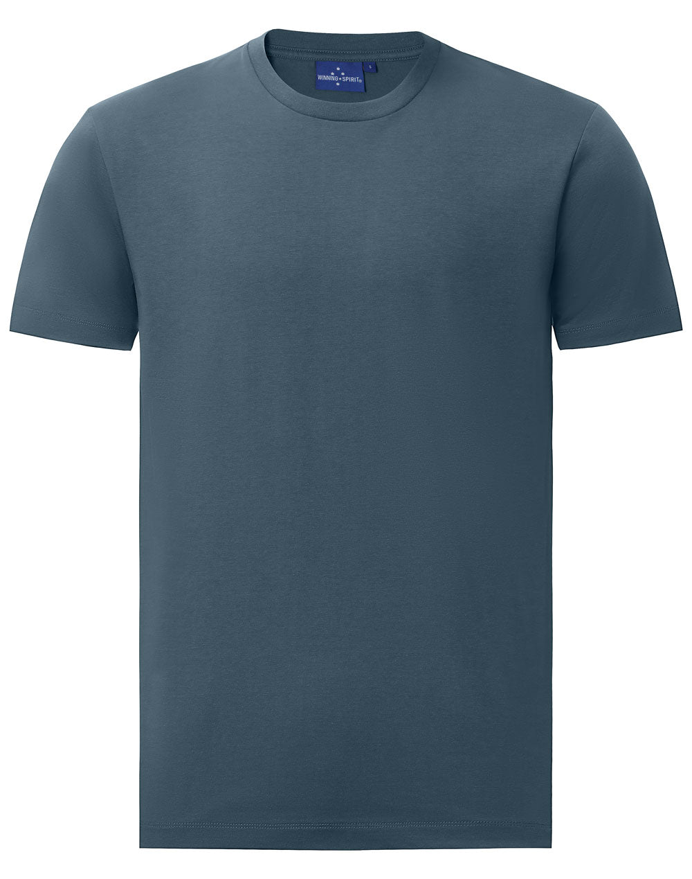 Men's Premium Cotton Face S/S Tee Shirt - TS43 - Slate Blue