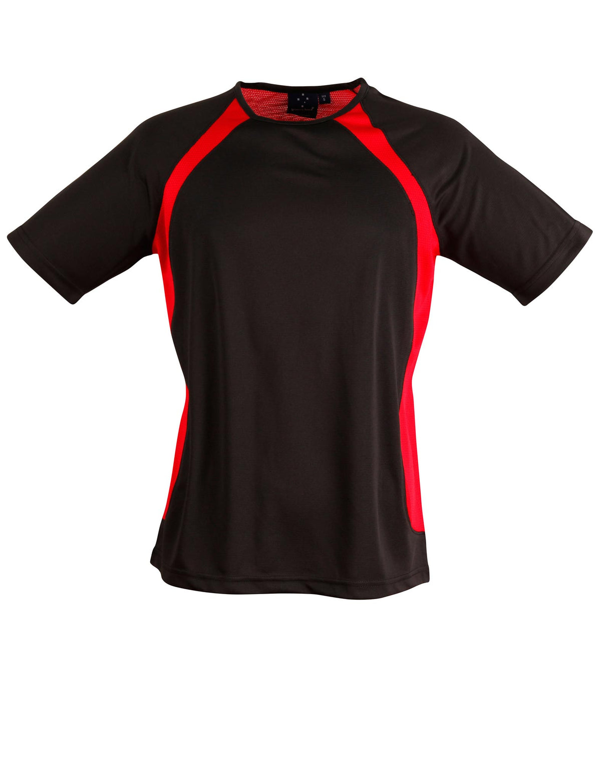 Men's Premier Tee Shirt - TS71 - Black / Red