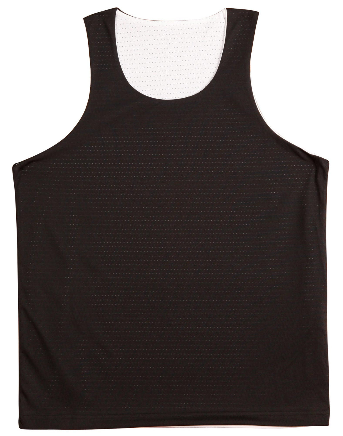 Kid's Basketball Singlet - TS81K - Black / White