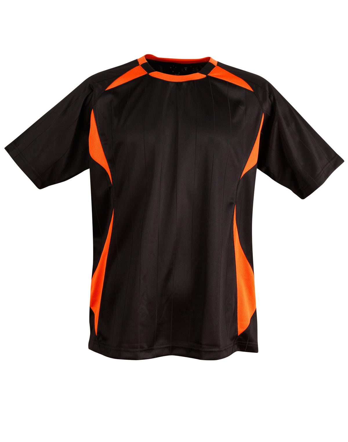Kid's Soccer Jersey - TS85K - Black / Orange