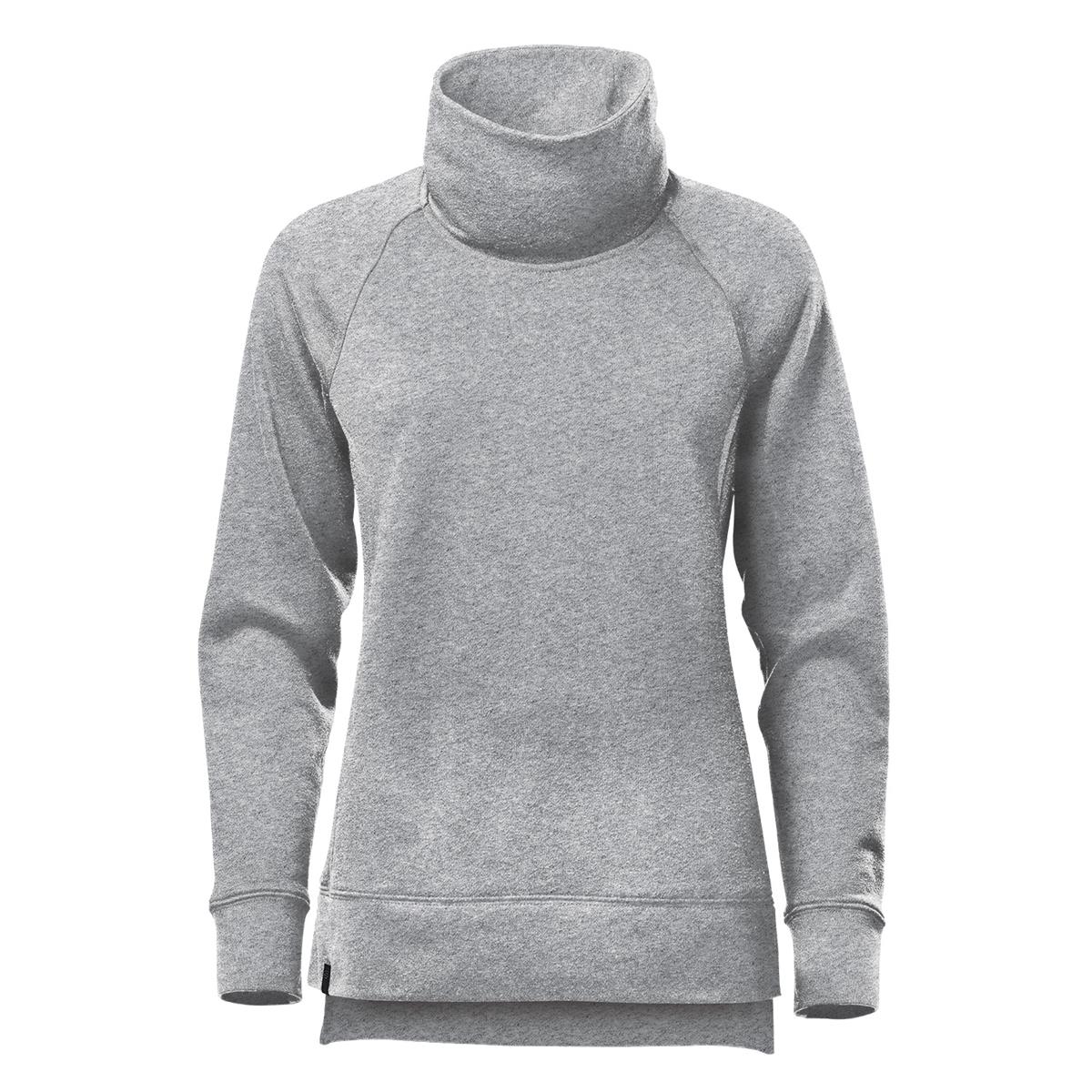 Women's Monashee Cowl Neck Pullover - Granite Heather - Front