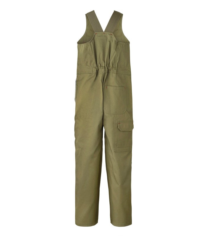 Kids Midweight Cotton Roughall With Elastic Straps - view