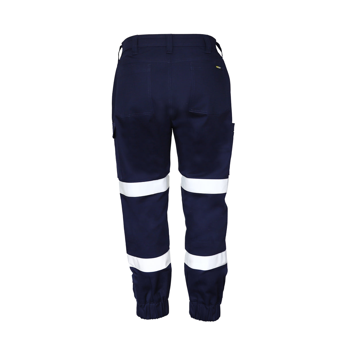 Women’s stretch drill cargo pant-tape & Cuffed hem - Back