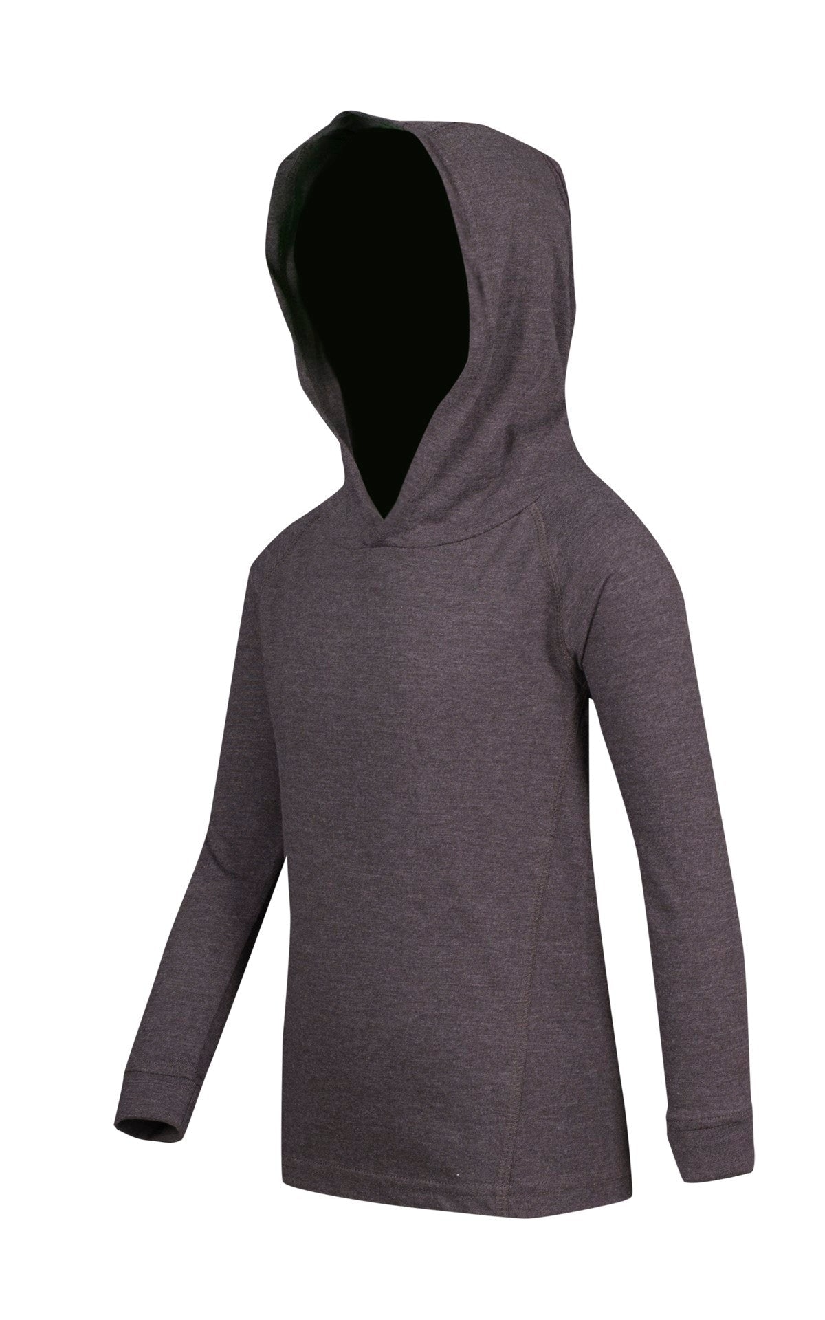 KIDS FUSION TSHIRT HOODIES - Dark Marl - Side