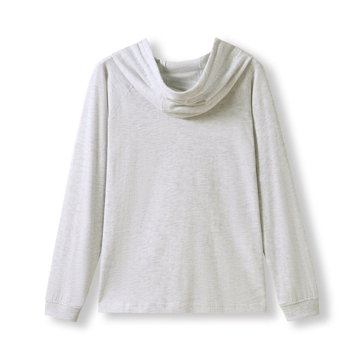 KIDS FUSION TSHIRT HOODIES - White Marl - Back