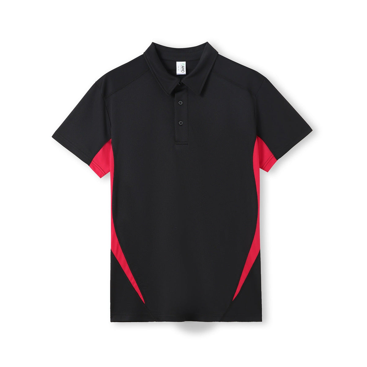 Men's Accelerator Polyester Polo - Black/Red