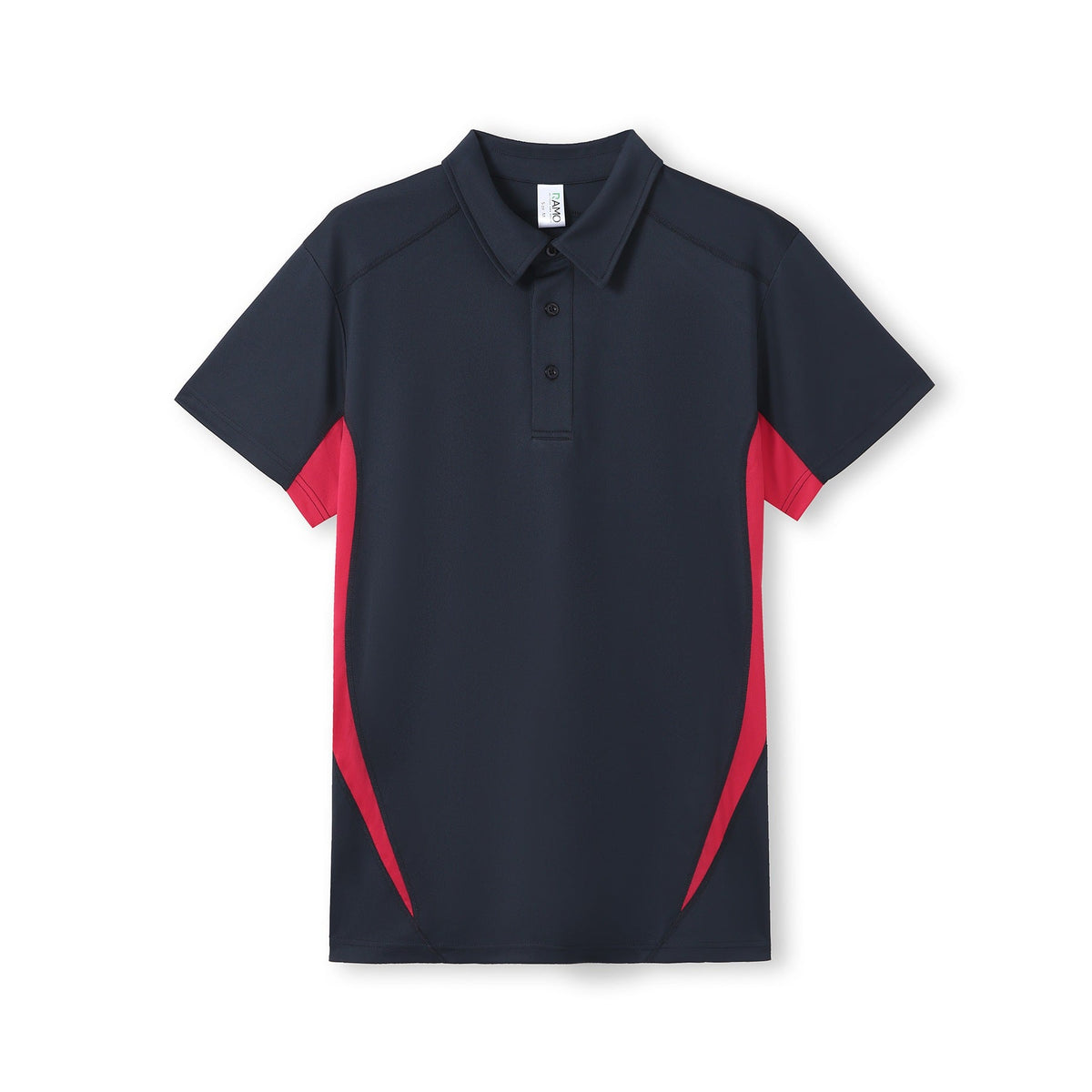 Men's Accelerator Polyester Polo - Navy/Red