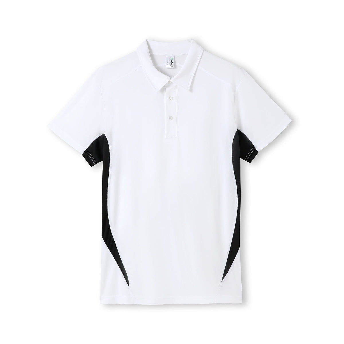 Men's Accelerator Polyester Polo - White/Black