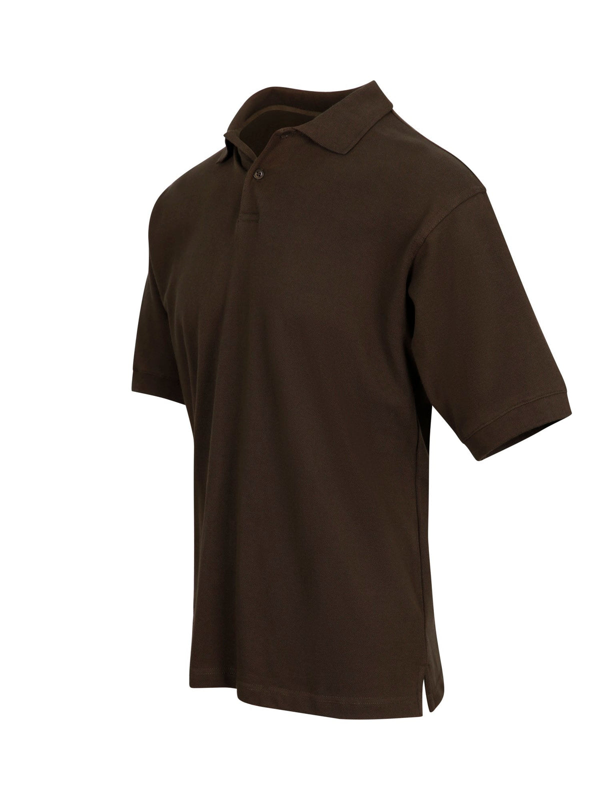 Men's Cotton Pigment Dyed Polo - Olive - Side