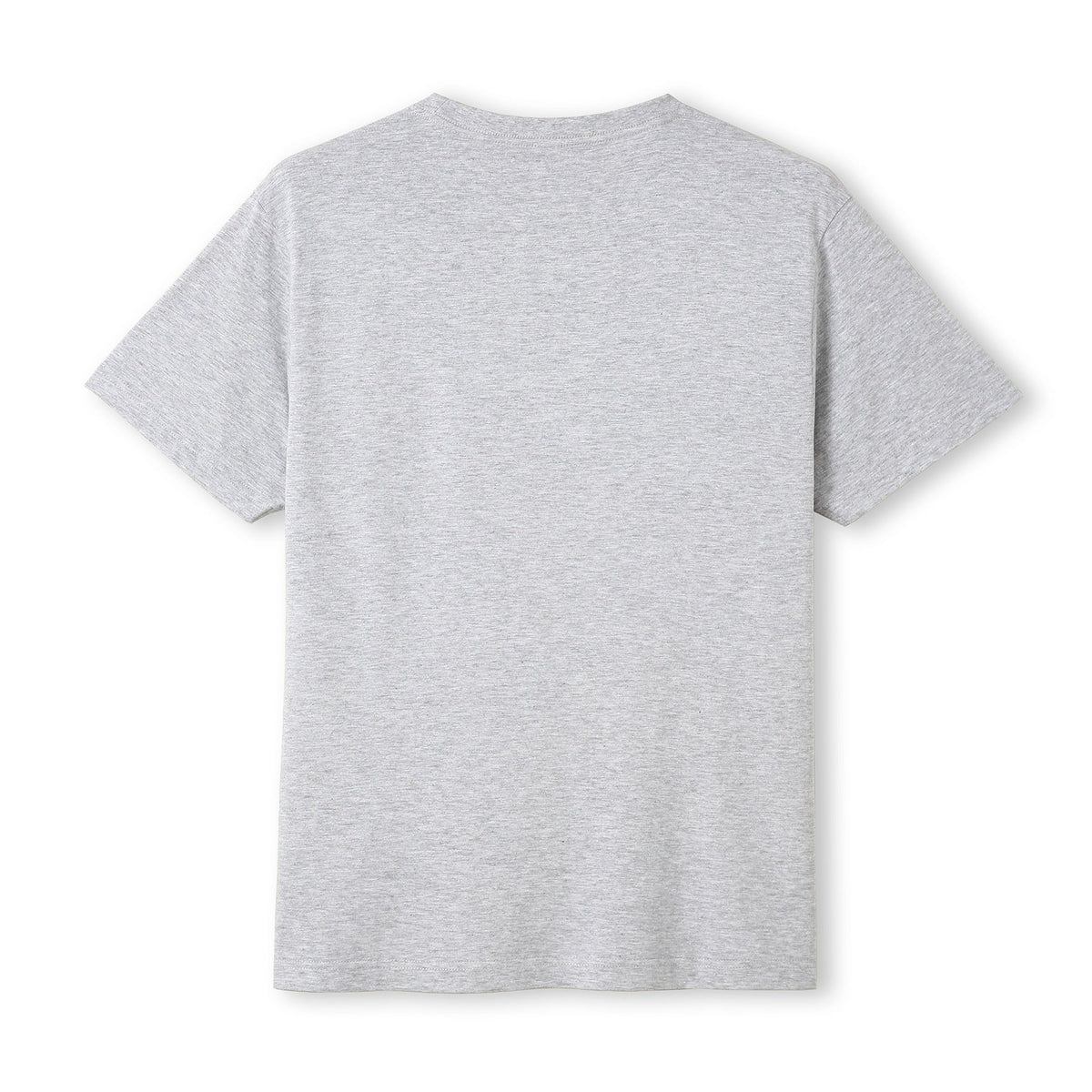 Men's / Unisex Hype T Shirt 100% Cotton - Greymarl - Back