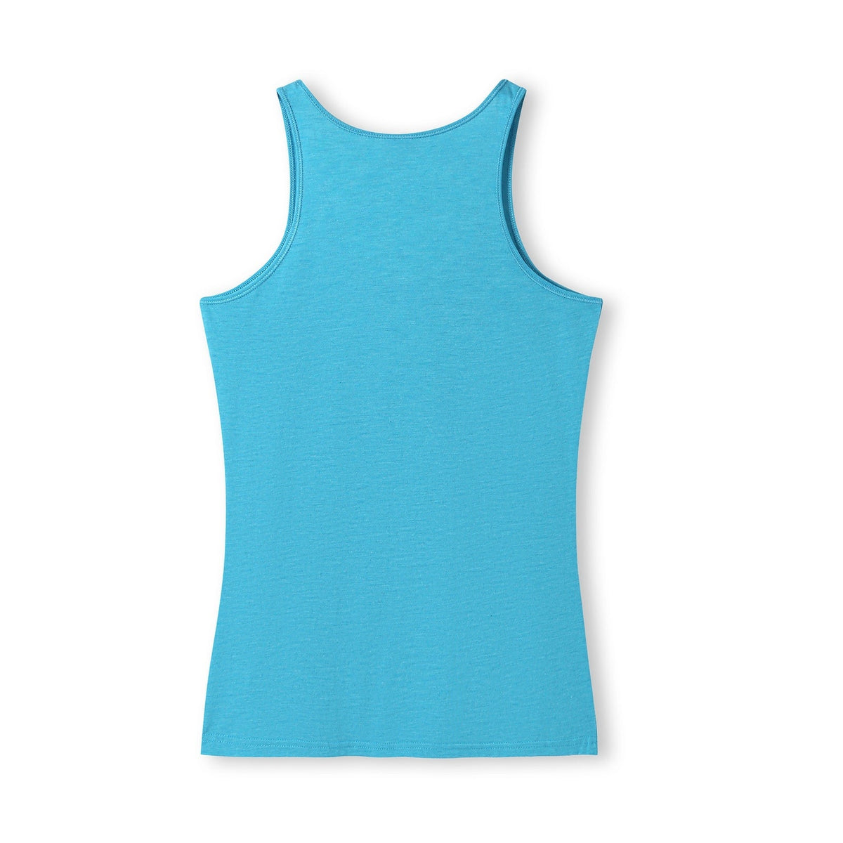 Womens American Style Singlet - Sapphire Marl - Back