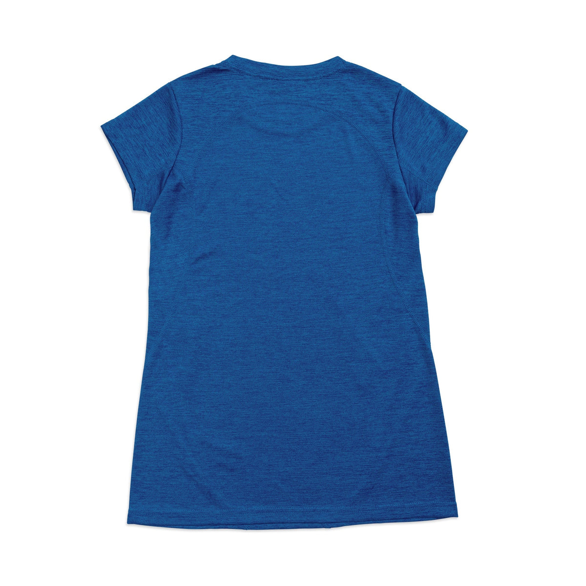 Women's Challenger 100% polyester T-shirt - Royal Marl - Back