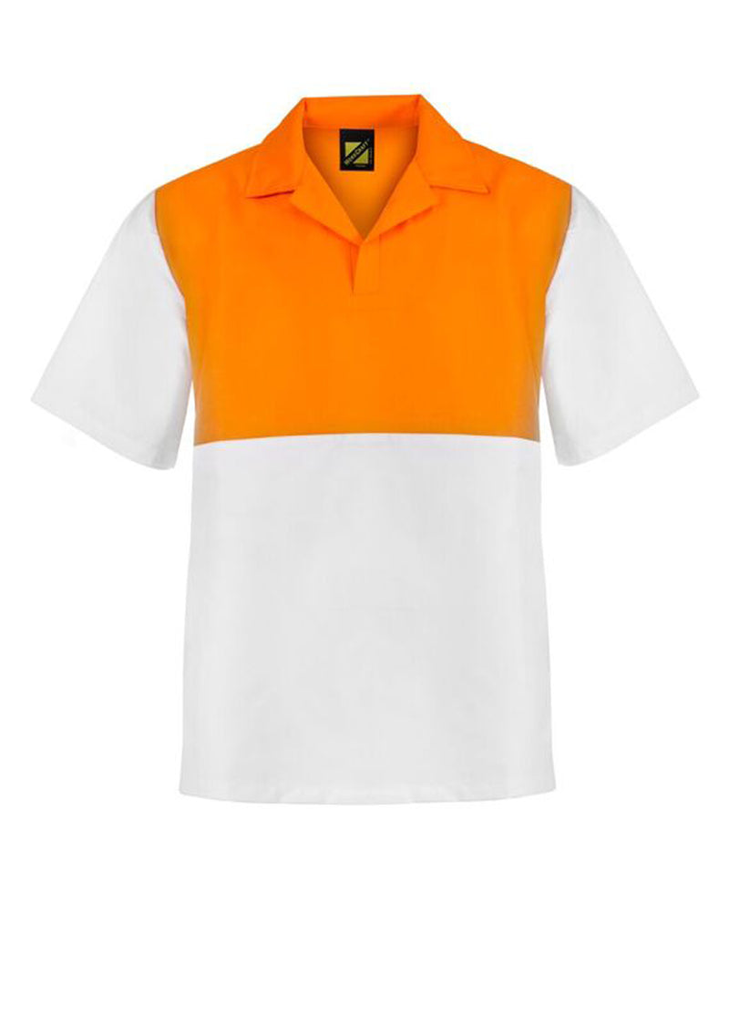 Hi Vis Short Sleeve Food Industry Jacshirt