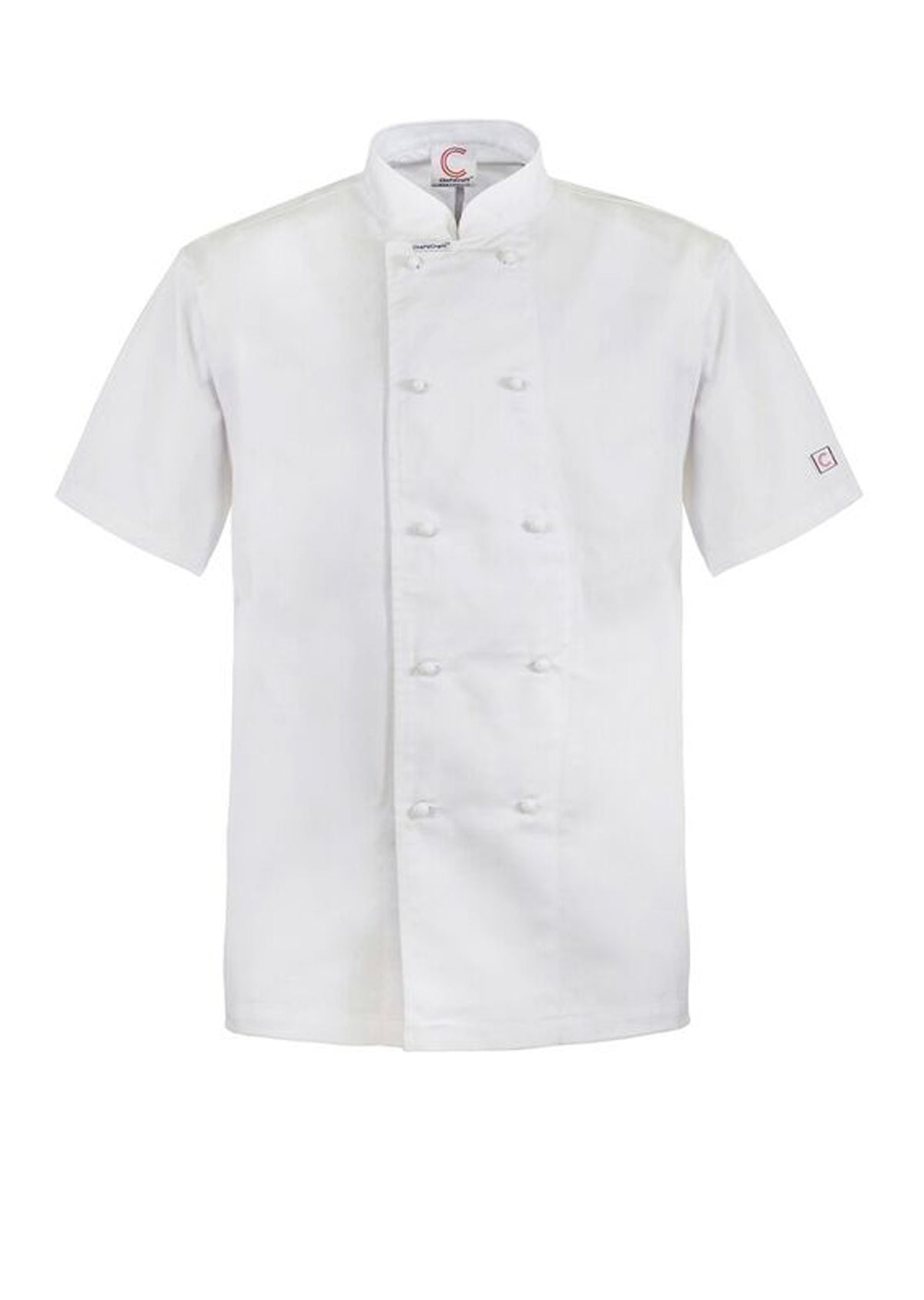 Classic Short Sleeve Chefs Jacket - White