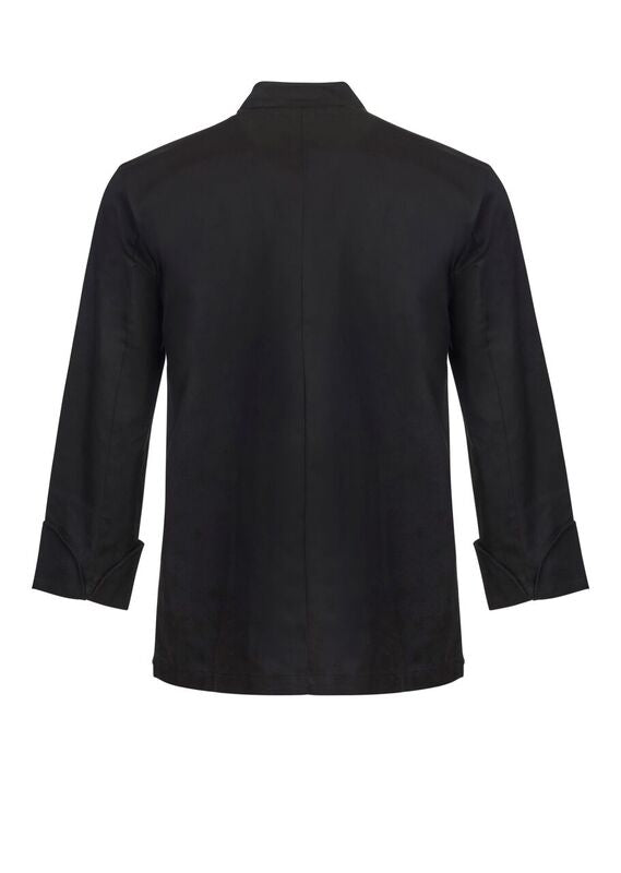 Classic Long Sleeve Chefs Jacket - Black