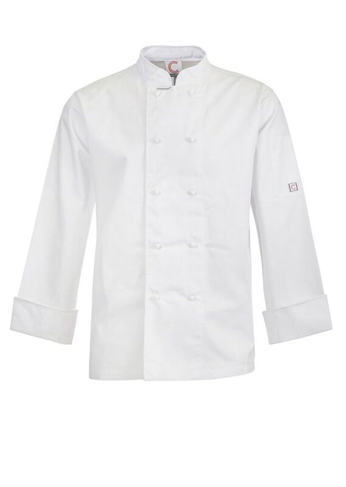 Classic Long Sleeve Chefs Jacket - White