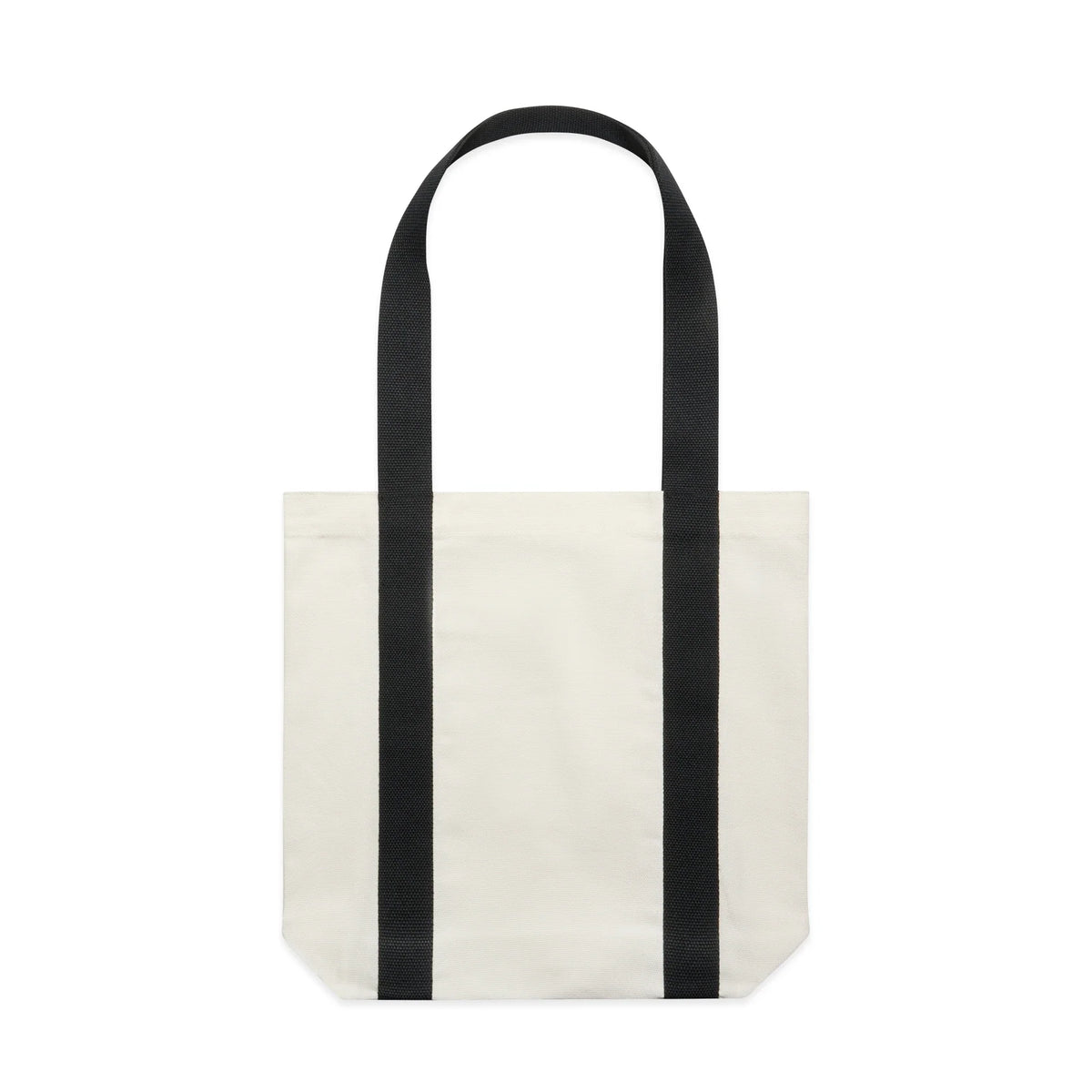 Two-Tone Carrie Tote 1008 - Cream/Black - Front