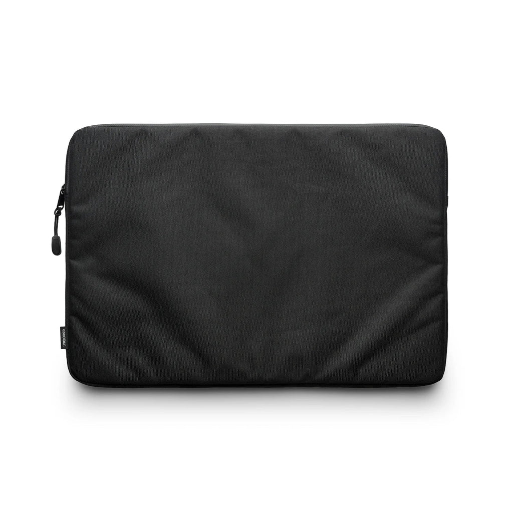 Recycled Laptop Sleeve 1024 - Black - Front