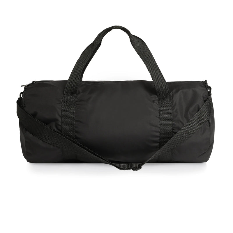 Recycled Light Duffel Bag 1038 - Black - Front