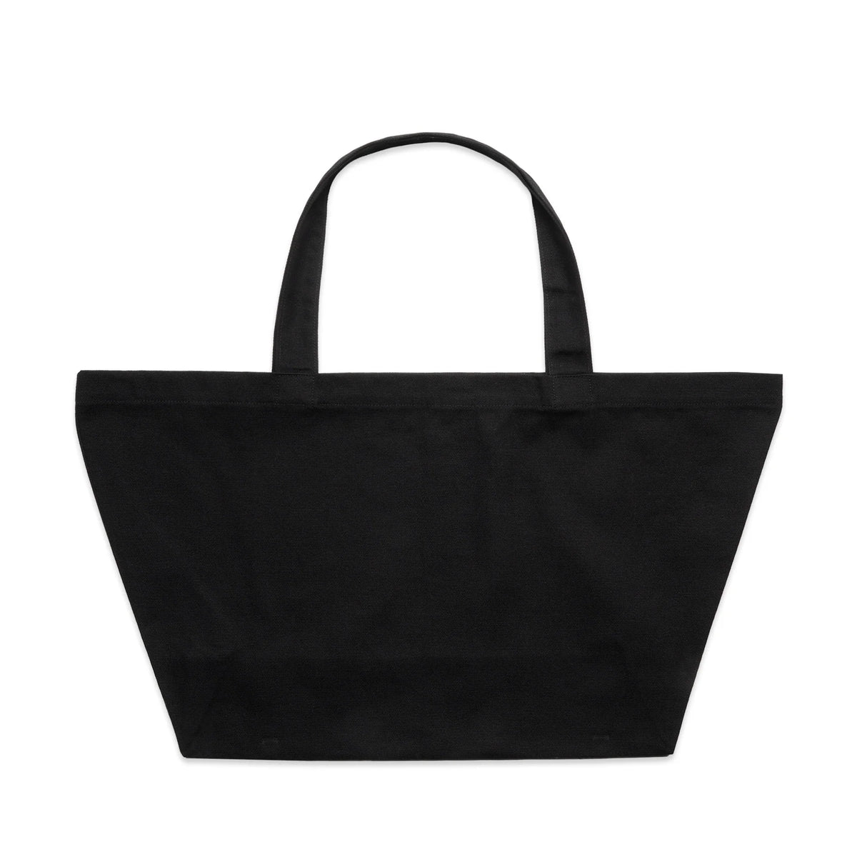 Oversized Tote Bag 1040 - Black - Front
