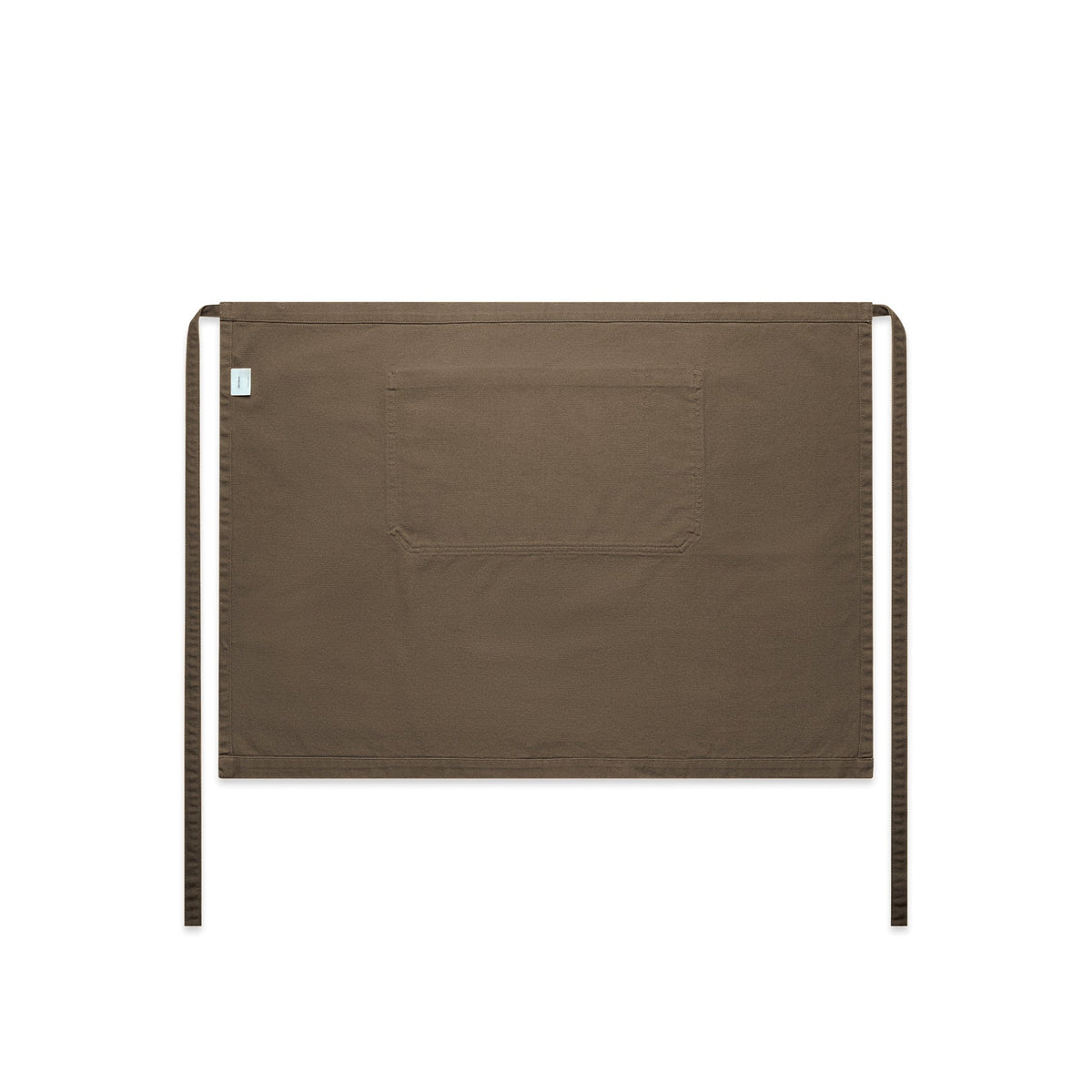 Canvas Half Apron 1081 - Walnut - Back