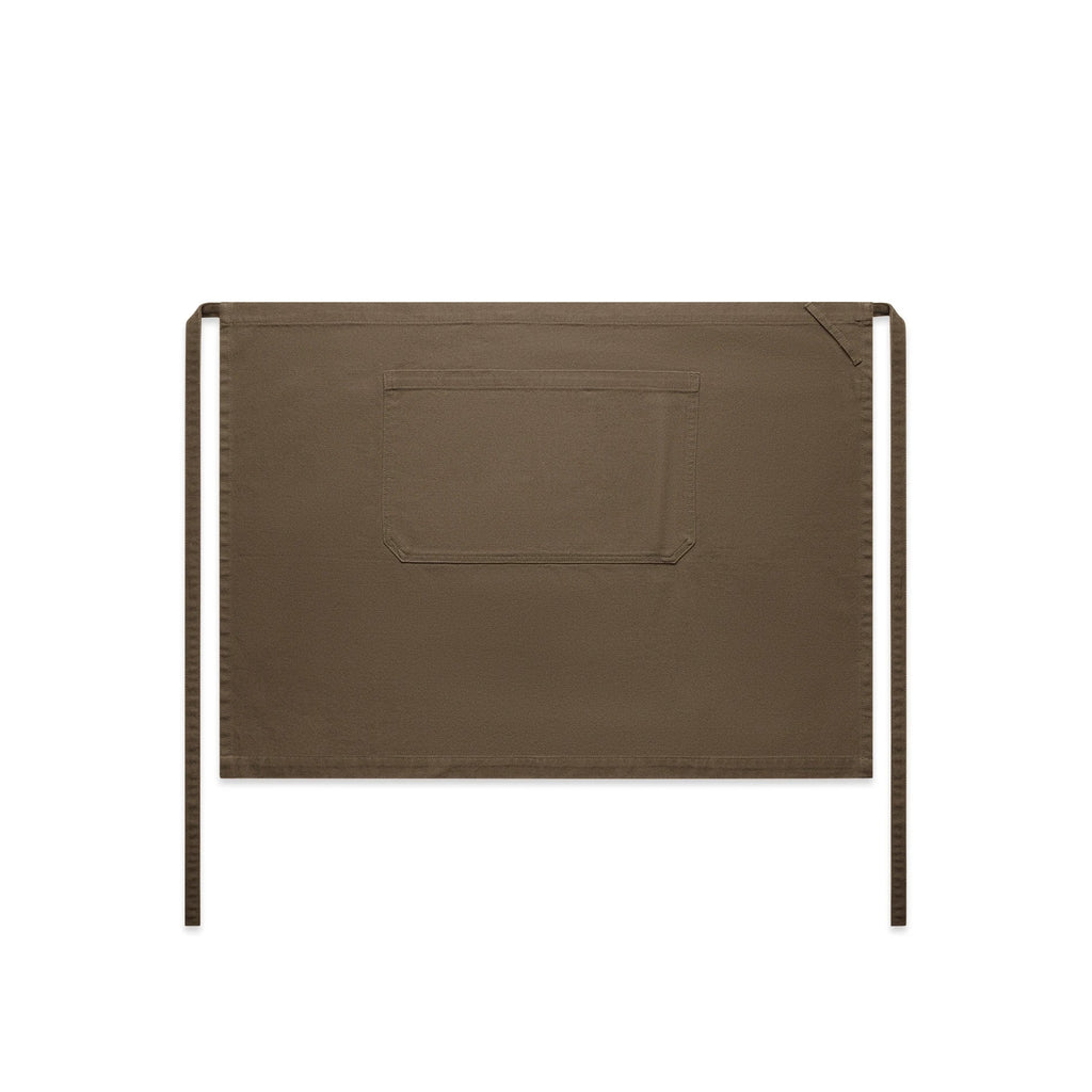 Canvas Half Apron 1081 - Walnut - Front