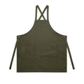 Carrie Apron 1082 - Army - Front