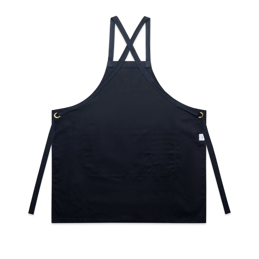 Carrie Apron 1082 - Navy - Back