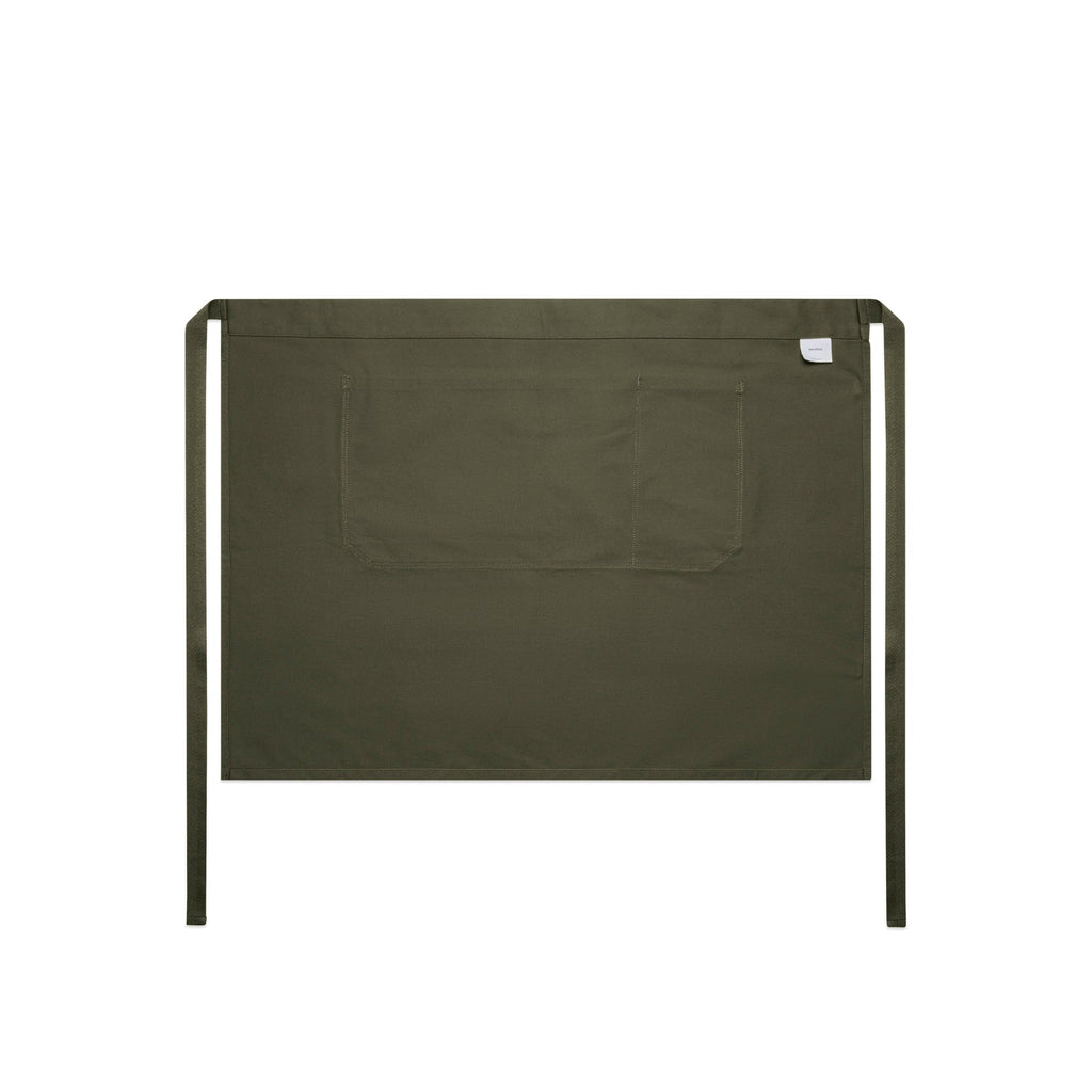 Carrie Half Apron 1083 - Army - Back