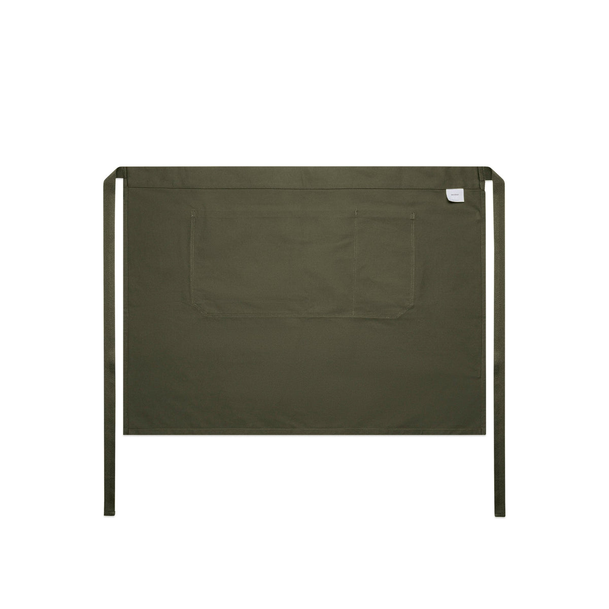 Carrie Half Apron 1083 - Army - Back