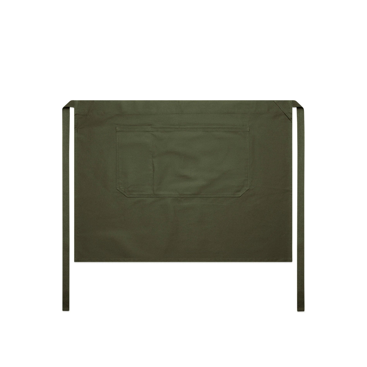 Carrie Half Apron 1083 - Army - Front