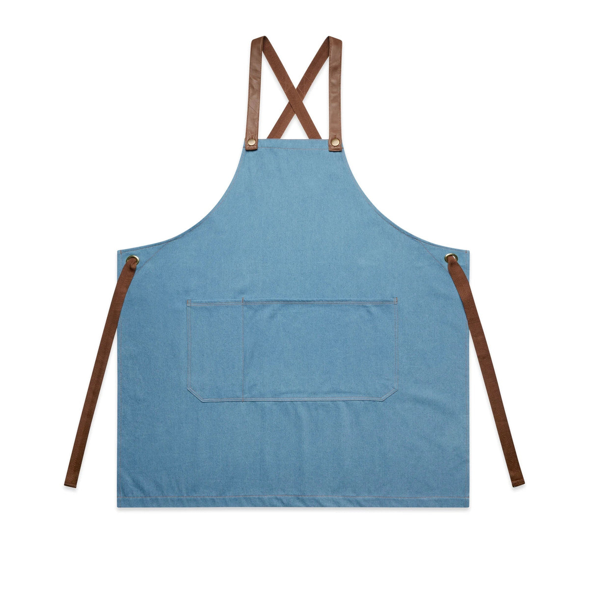 Denim Apron 1084 - Denim - Front