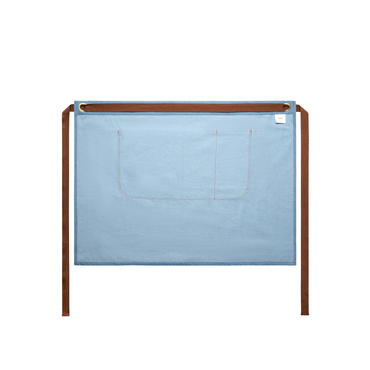 Denim Half Apron 1085 - Indigo - Back