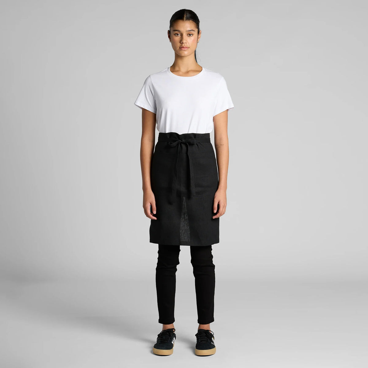 Linen Half Apron 1087