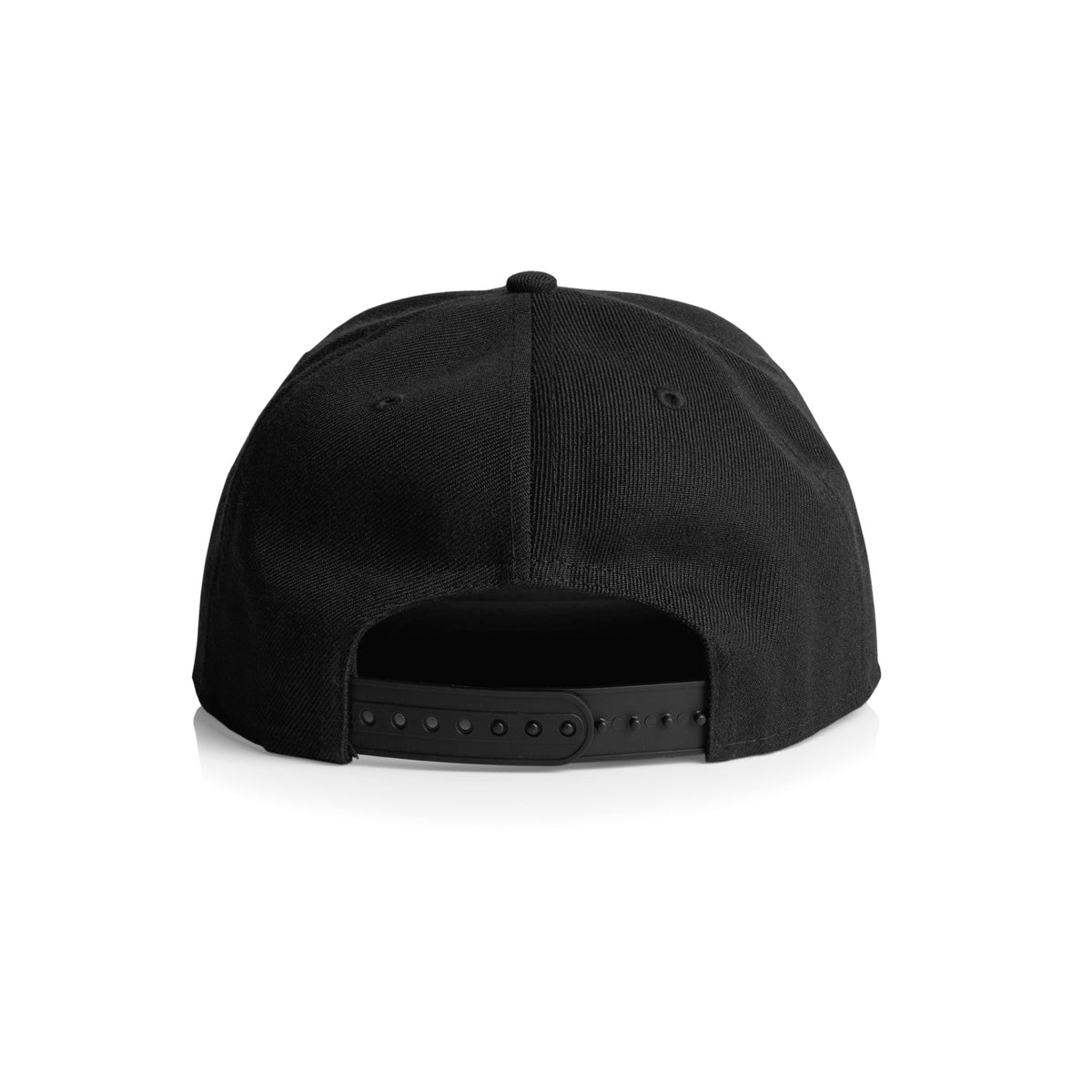 Stock Cap 1100 - Black - Back