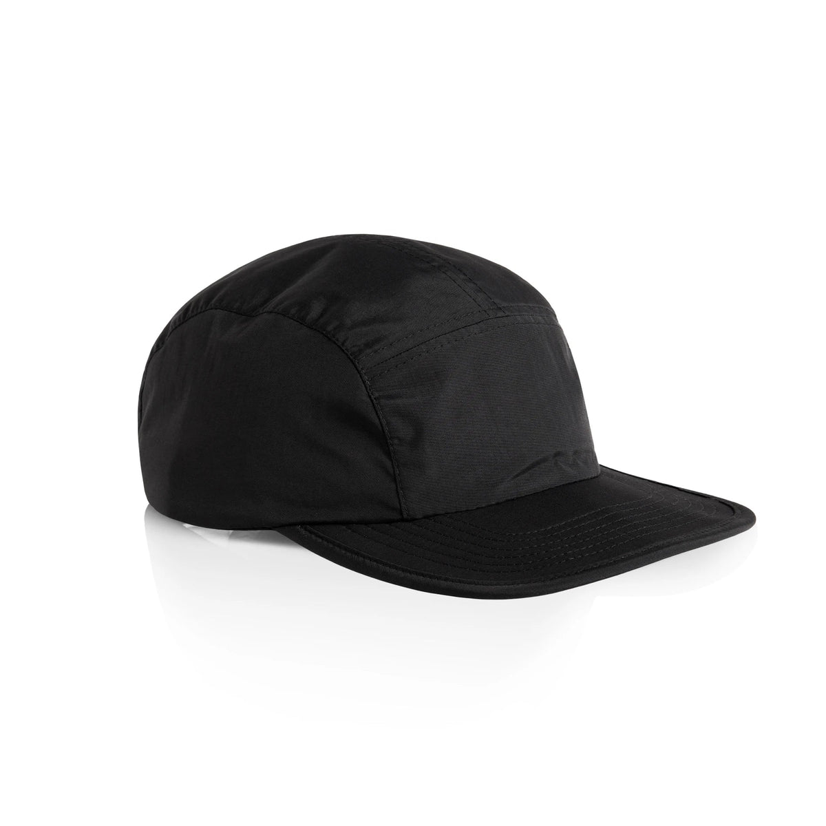 Finn Nylon Cap 1104 - Black - Front