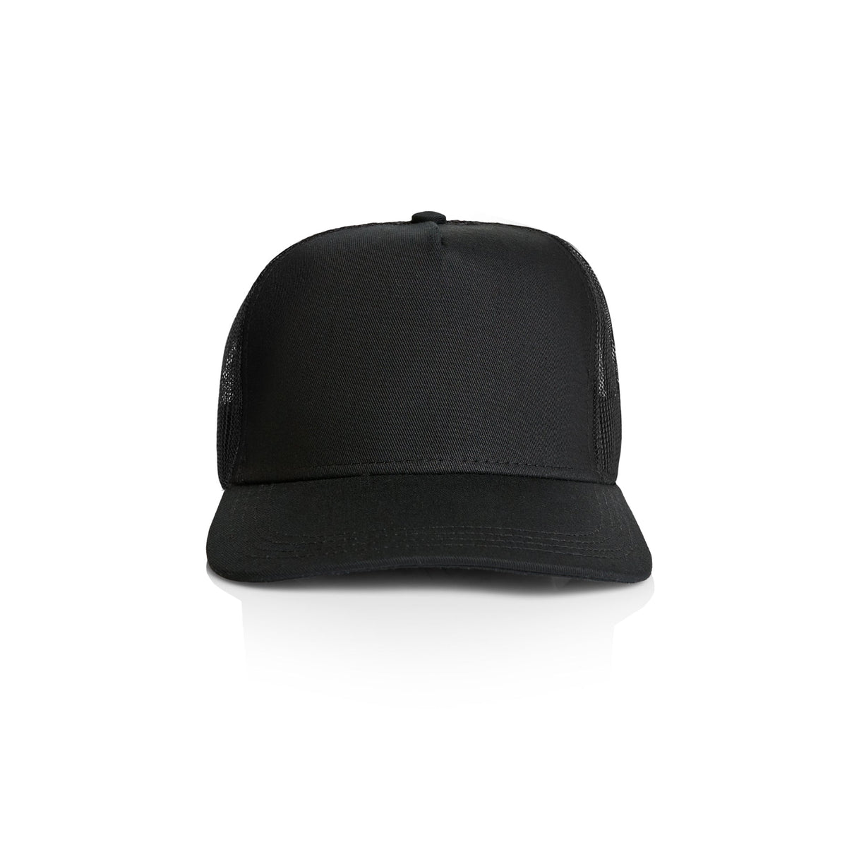 Stock Trucker Cap 1108 - Black - Front